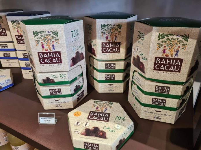 Feira de Santana recebe franquia experimental de chocolates finos produzidos pela agricultura familiar