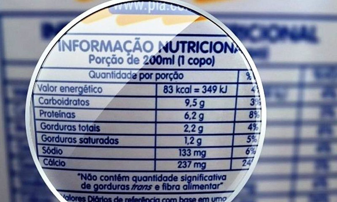Embalagens de alimentos ter�o alerta sobre excesso de nutrientes