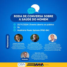 Especialistas discutem sade masculina em roda de conversa no Novembro Azul