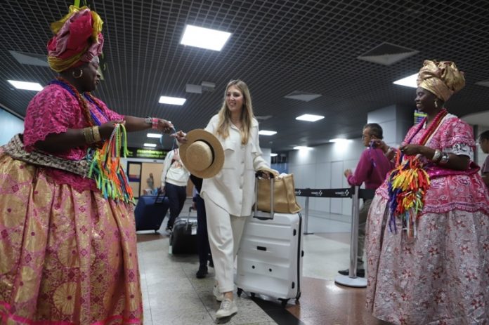 Chegada de turistas estrangeiros  Bahia cresce 40% em janeiro